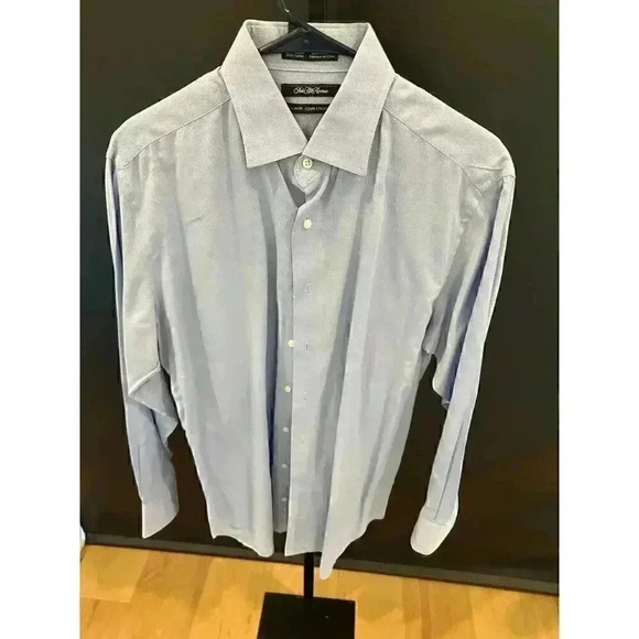 Saks Fifth Avenue Button Down Shirt 16 - 32/33- Sophisticated Style - Picture 2 of 5